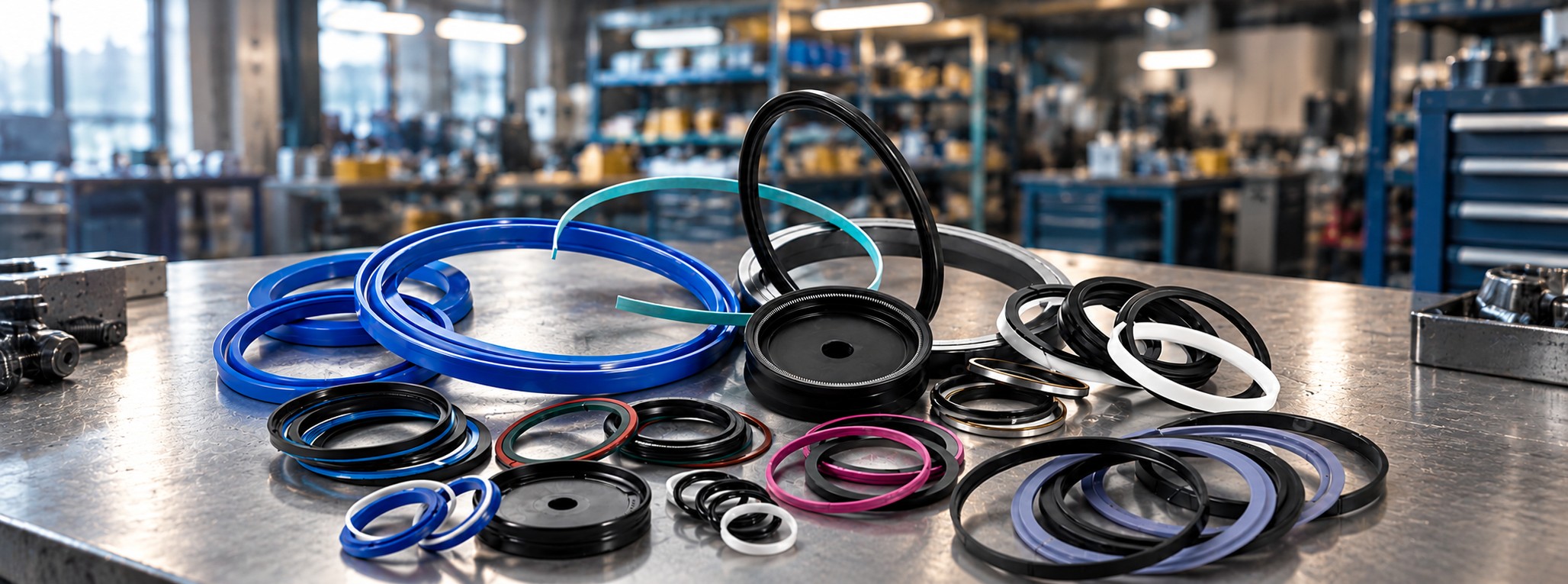 Utvalg av industrielle tetninger